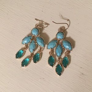 Kendra Scott turquoise earrings